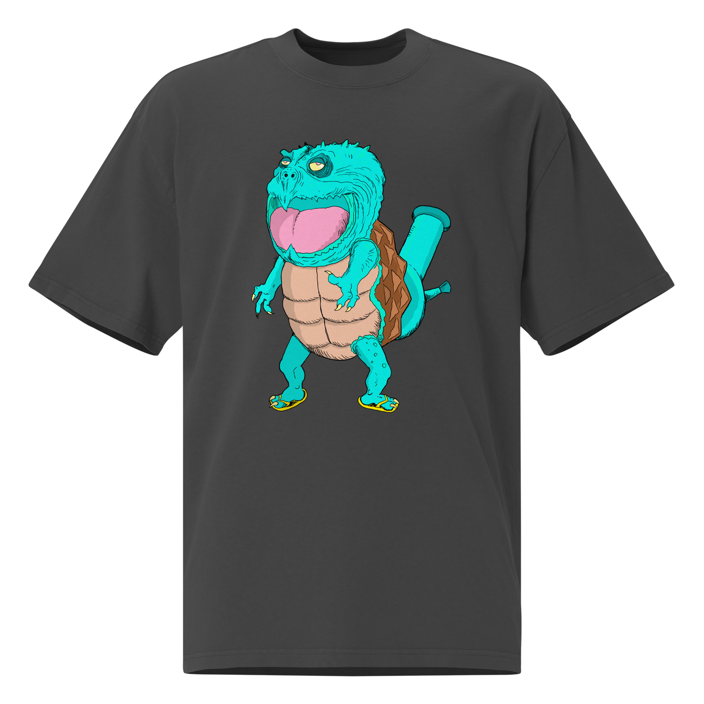 Bong Turtle Unisex Oversized T-Shirt – by Mondo Pupo