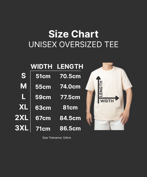 Lighter Lizard Unisex Oversized T-Shirt – by Mondo Pupo