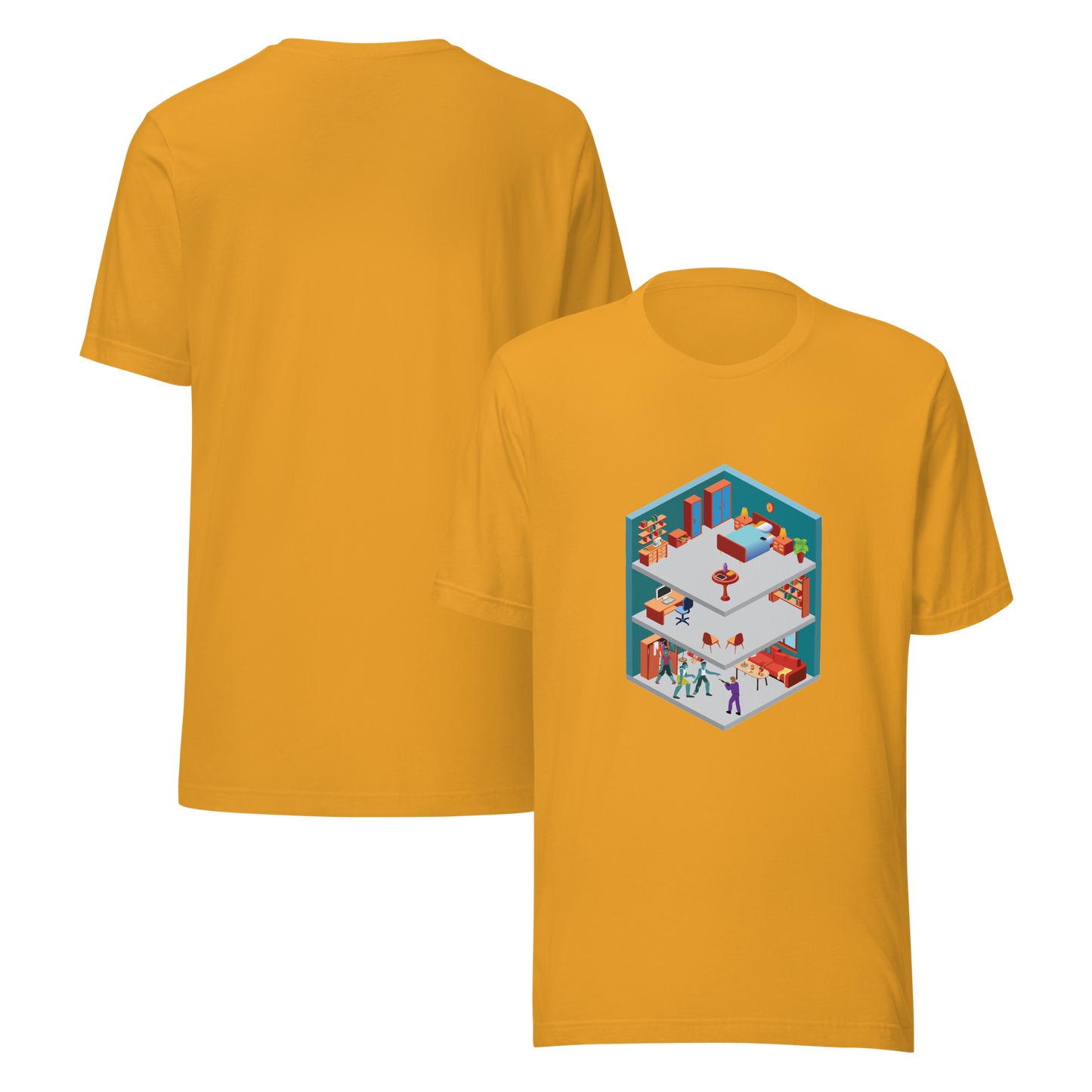 Basement Zombies Last Stand Unisex T-Shirt