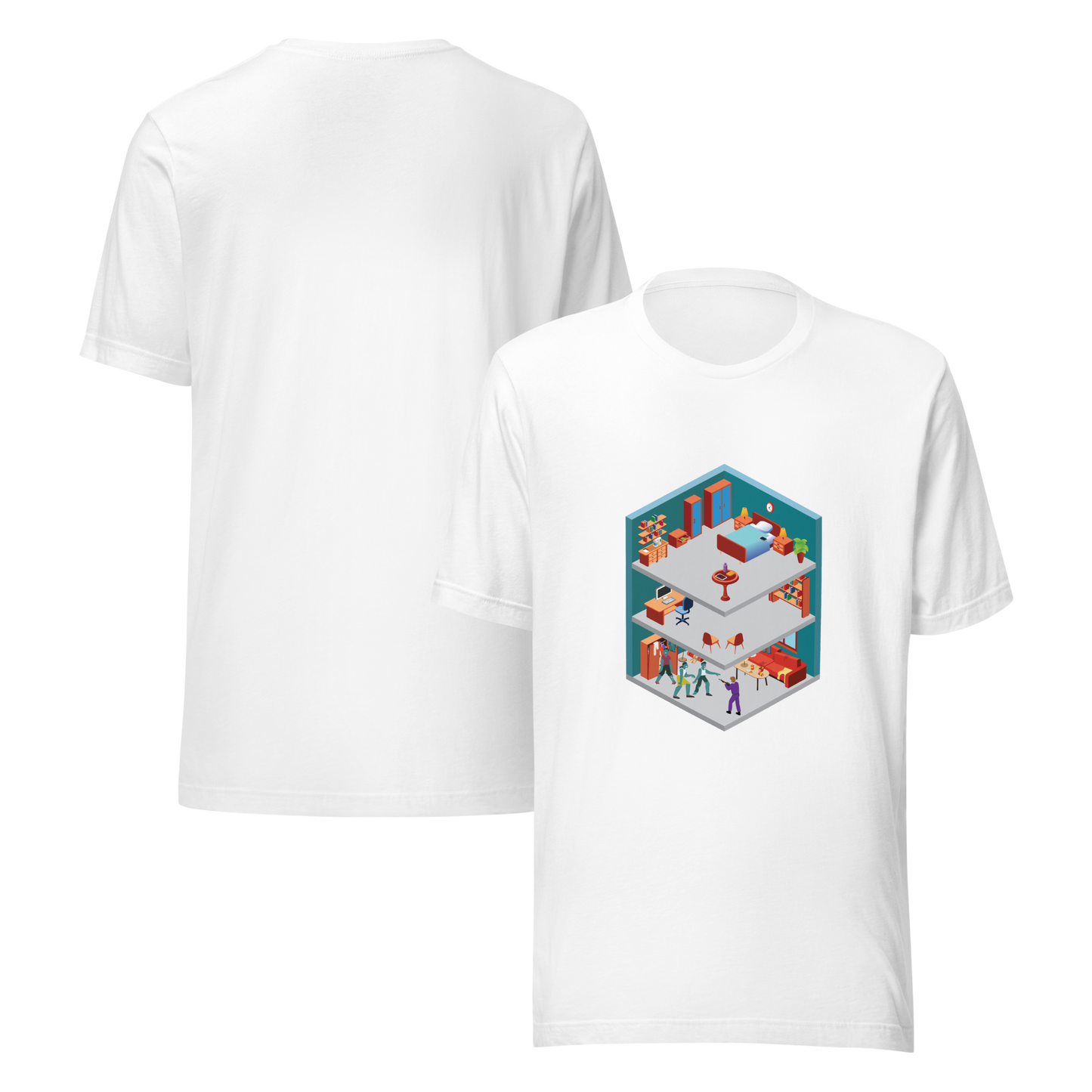 Basement Zombies Last Stand Unisex T-Shirt