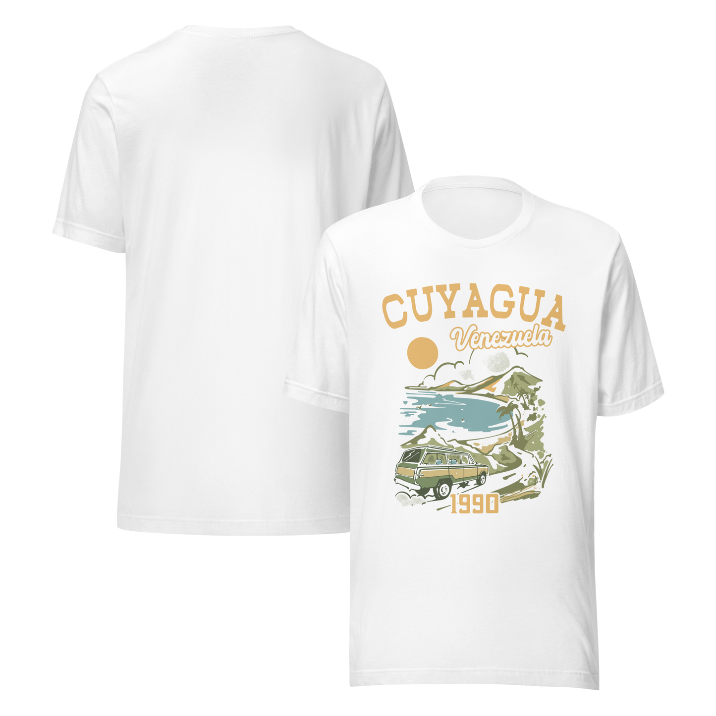 Cuyagua Roadtrip Tee – Nostalgic 90s Beach Design