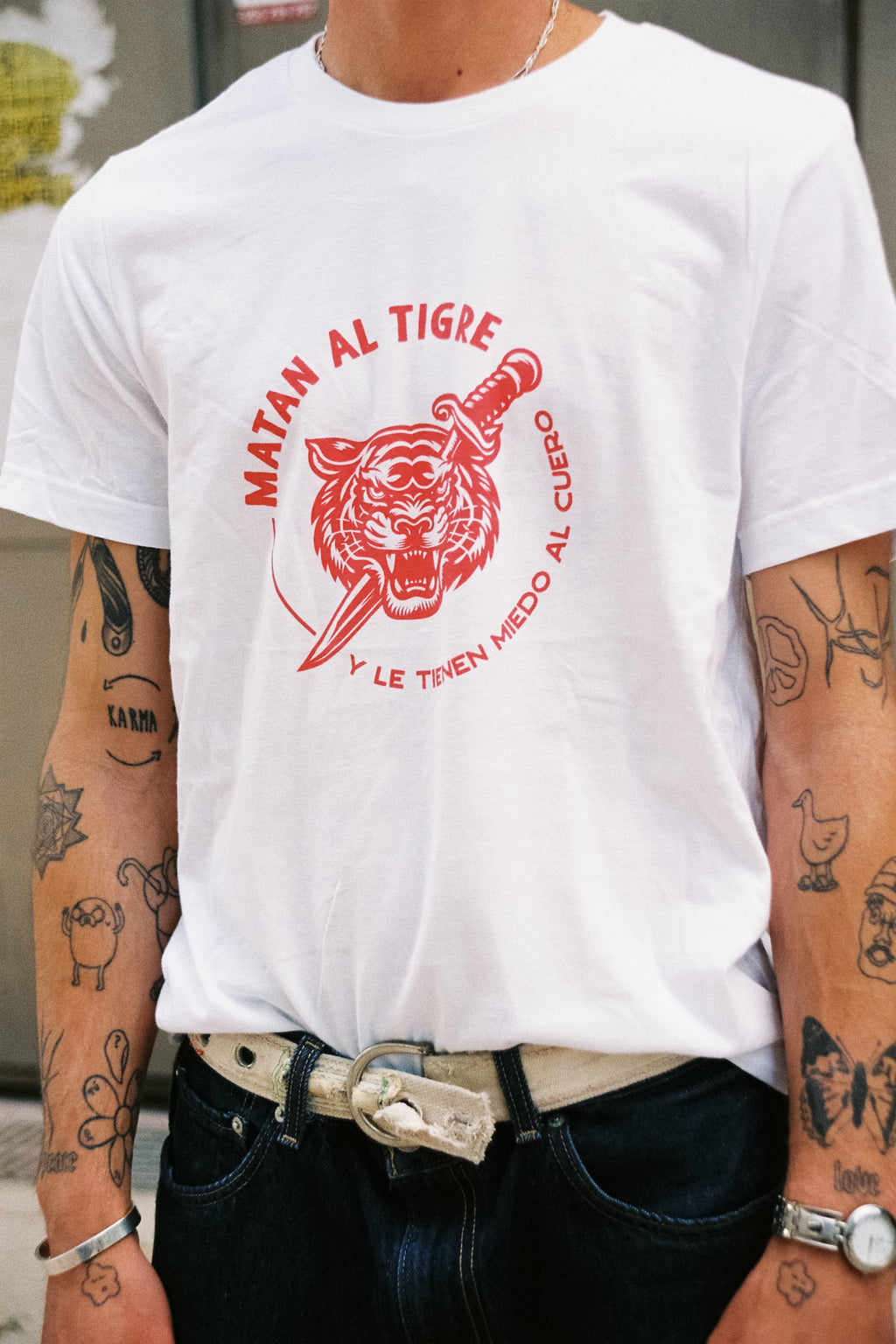 Tiger Unisex T-shirt –  by Muerte Tropical