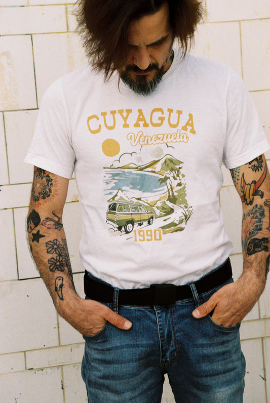Cuyagua Roadtrip Tee – Nostalgic 90s Beach Design