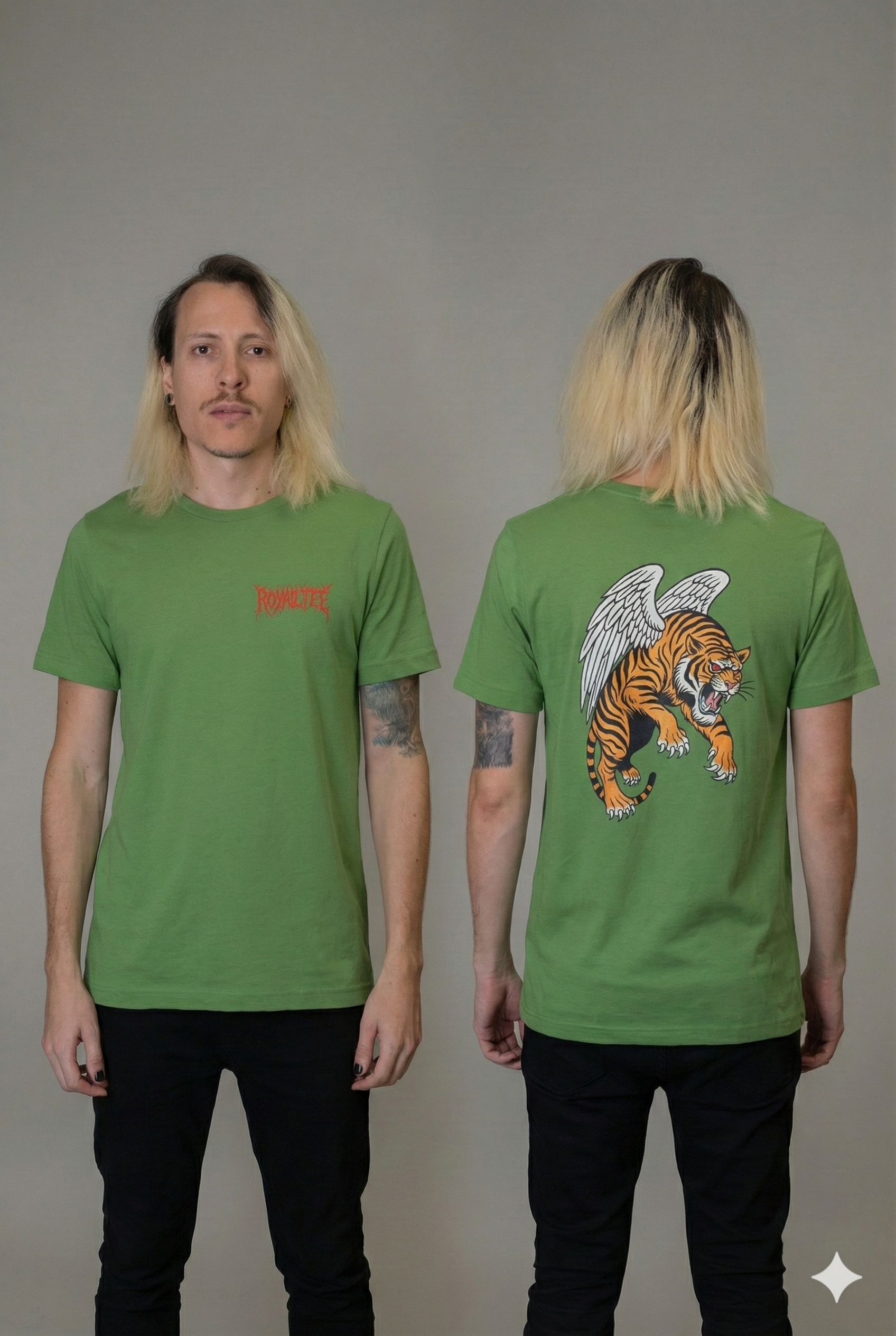 Winged T-shirt by Yonpolx