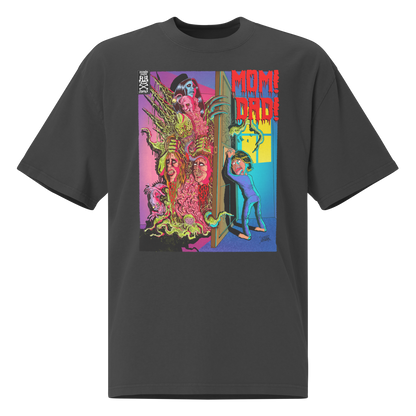 Keep the Door Closed Unisex Oversized faded T-Shirt – by Mondo Pupo