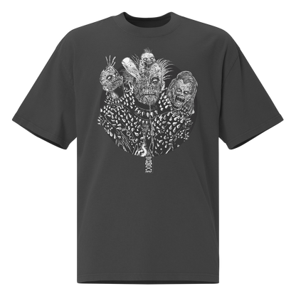 Punk Zombies Unisex Oversized T-Shirt – by Mondo Pupo