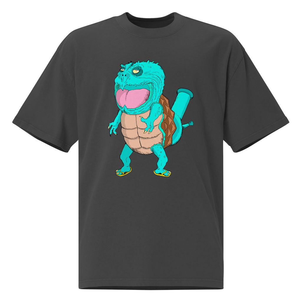 Bong Turtle Unisex Oversized T-Shirt – by Mondo Pupo