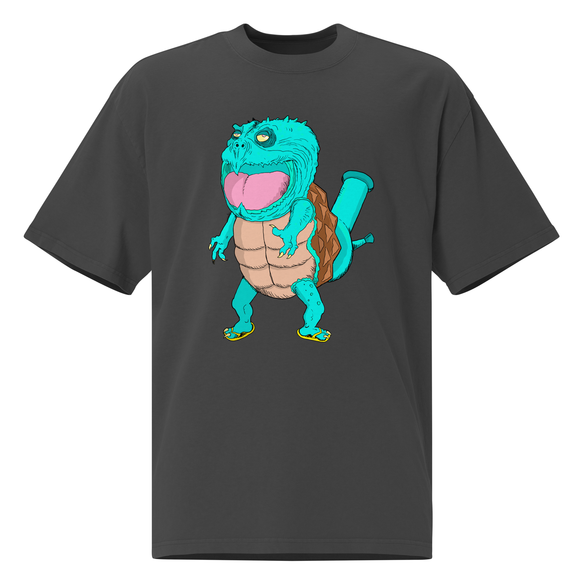 Bong Turtle Unisex Oversized T-Shirt – by Mondo Pupo
