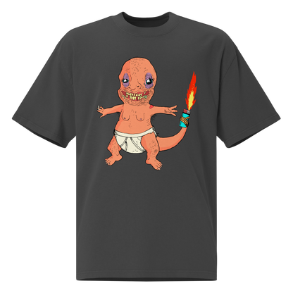 Lighter Lizard Unisex Oversized T-Shirt – by Mondo Pupo