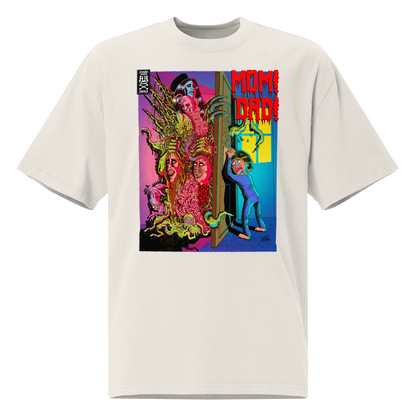 Keep the Door Closed Unisex Oversized faded T-Shirt – by Mondo Pupo