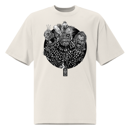 Punk Zombies Unisex Oversized T-Shirt – by Mondo Pupo