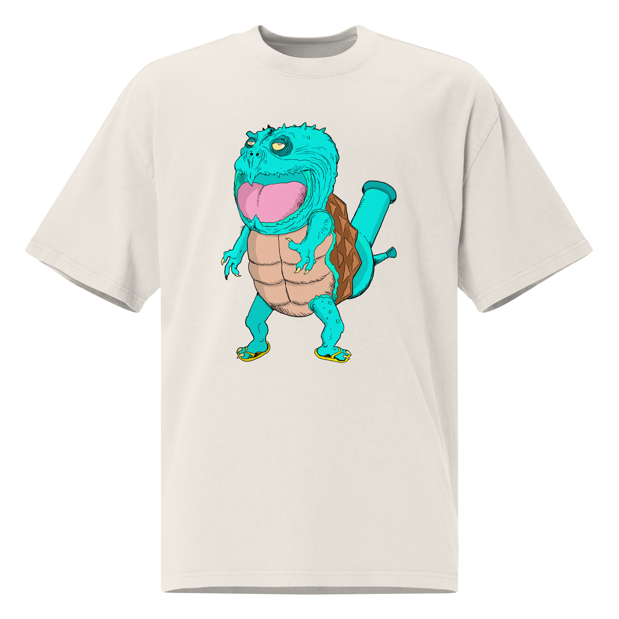 Bong Turtle Unisex Oversized T-Shirt – by Mondo Pupo
