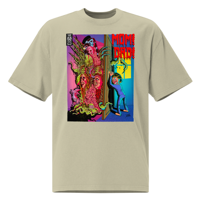Keep the Door Closed Unisex Oversized faded T-Shirt – by Mondo Pupo