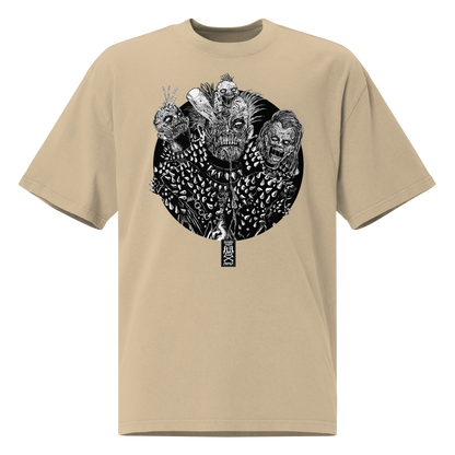 Punk Zombies Unisex Oversized T-Shirt – by Mondo Pupo