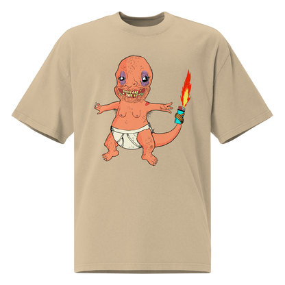 Lighter Lizard Unisex Oversized T-Shirt – by Mondo Pupo