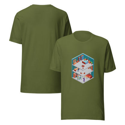 Basement Zombies Last Stand Unisex T-Shirt