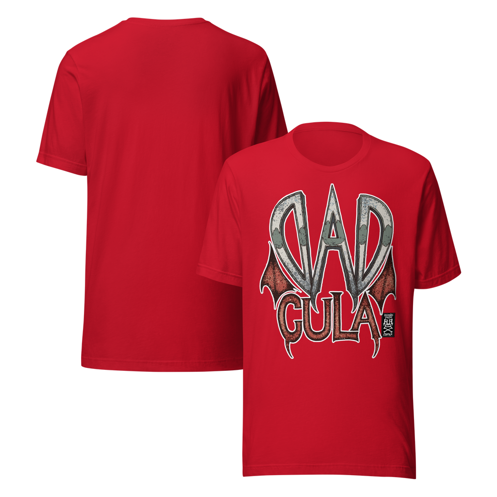 Dracula Dad T-Shirt – by Mondo Pupo