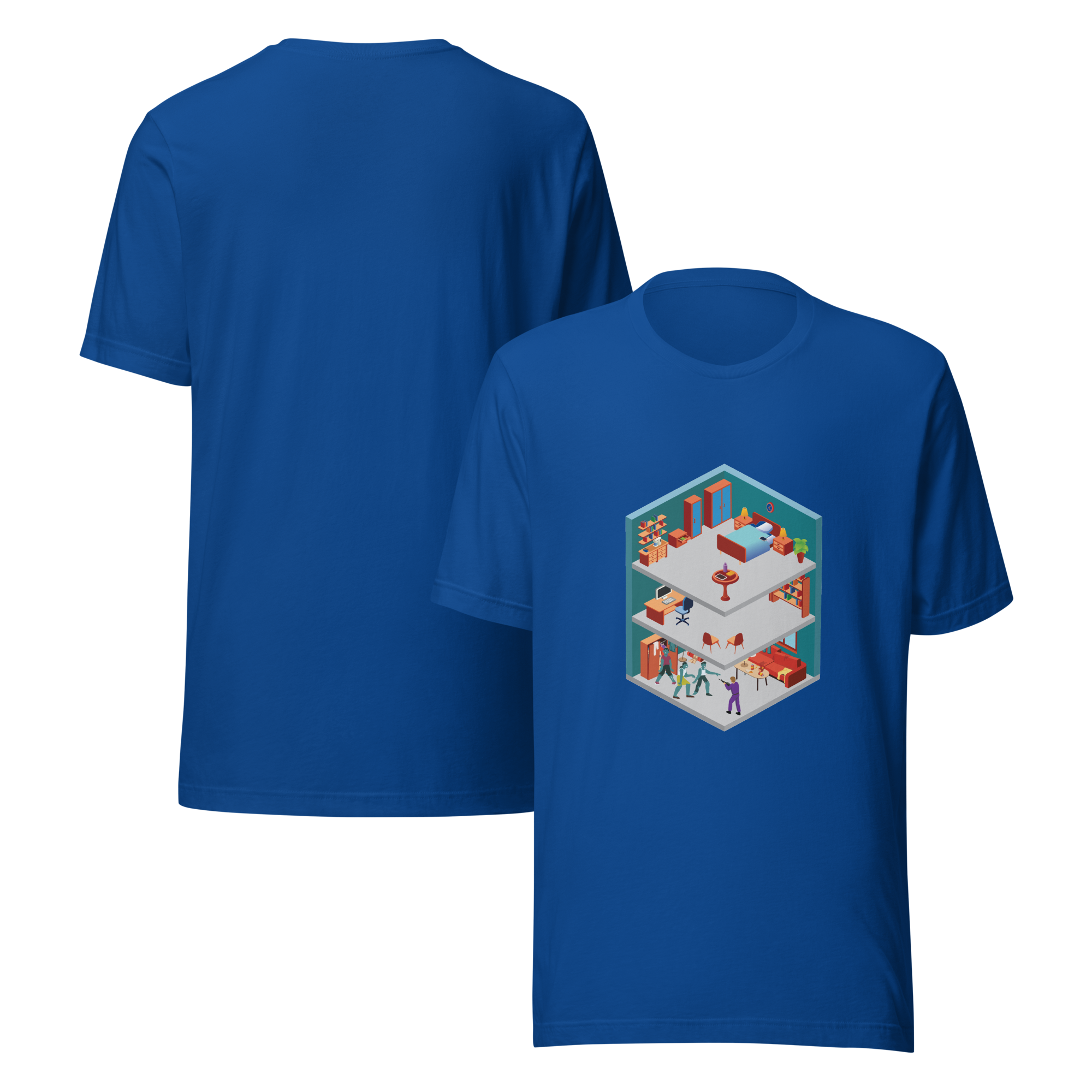 Basement Zombies Last Stand Unisex T-Shirt