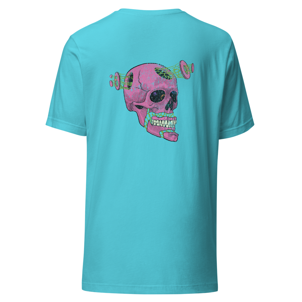 Cosmic Skull T-shirt by Yonpolx
