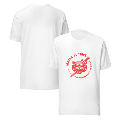 Tiger Venezuelan Proverb Unisex T-shirt –  by Muerte Tropical